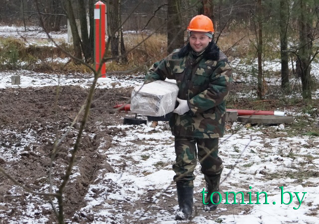 Демаркация белорусско-украинской границы. Фото Тамары ТИБОРОВСКОЙ