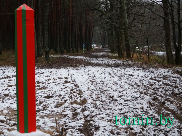 Демаркация белорусско-украинской границы. Фото Тамары ТИБОРОВСКОЙ