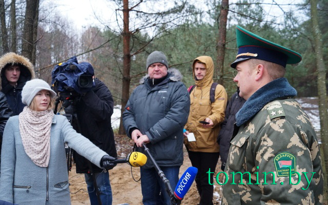 Демаркация белорусско-украинской границы. Фото Тамары ТИБОРОВСКОЙ