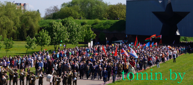 День Победы в Брестской крепости. 9 мая 2016 года. Фото Тамары ТИБОРОВСКОЙ.