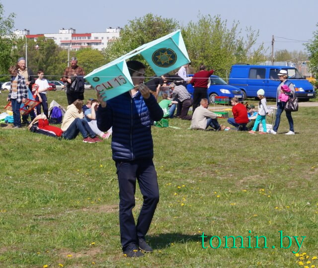 «Майское небо Победы»: фестиваль воздушных змеев в Бресте. Фото Тамары ТИБОРОВСКОЙ