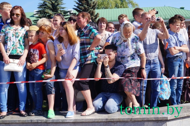 Военная присяга в Брестской крепости. Фото Тамары ТИБОРОВСКОЙ