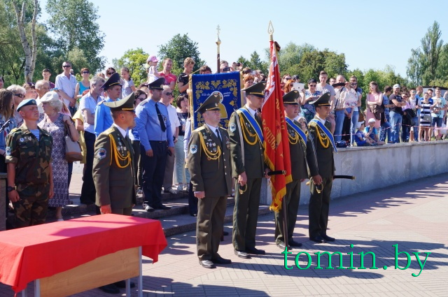 Военная присяга в Брестской крепости.  Фото Тамары ТИБОРОВСКОЙ
