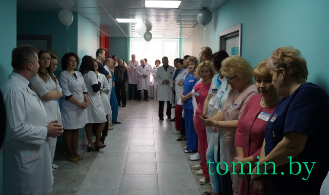 В Брестской областной больнице после реконструкции открыли отделение хирургии и трансплантации. Фото Тамары ТИБОРОВСКОЙ
