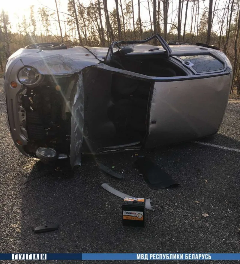 В Ивацевичском районе опрокинулся «Дэу»: водитель умер в больнице