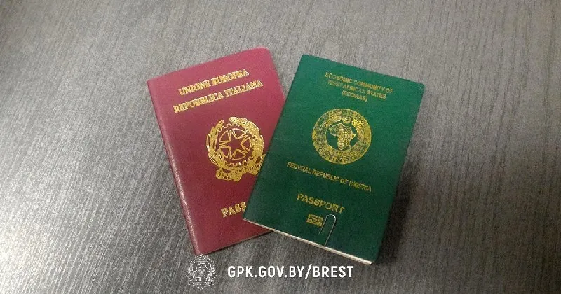 В пункте пропуска «Брест» задержали нигерийца с фальшивым паспортом
