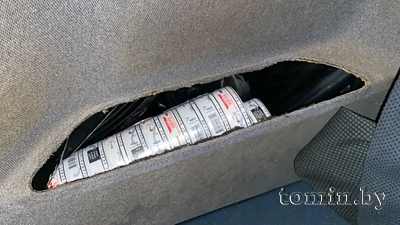 На границе водитель спрятал в тайнике 200 упаковок некурительной табачной смеси – и остался без тягача