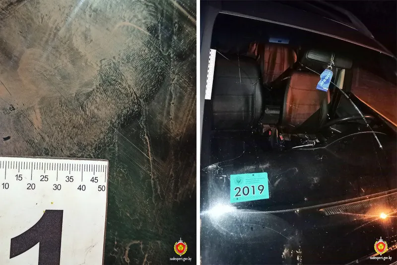 В Белоозерске командировочный разбил лобовое стекло машины: возбуждено уголовное дело за хулиганство