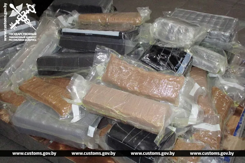 Пункт пропуска «Брест»: таможенники обнаружили 62 кг гашиша, спрятанного в «Ниссане»