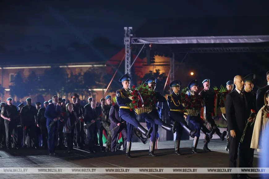 Митинг-реквием в Брестской крепости прошел на рассвете 22 июня