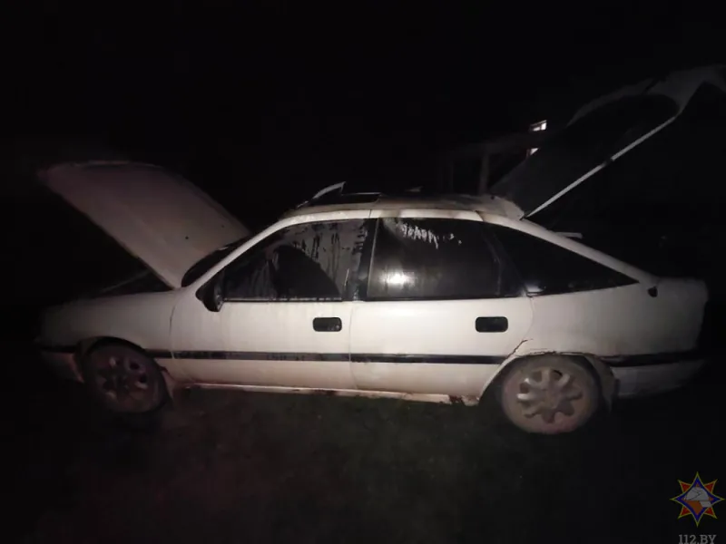 Жительница Кобринского района спасла мужа из загоревшейся машины