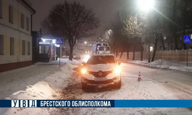 В Бресте пьяный водитель сбил 9-летнюю девочку