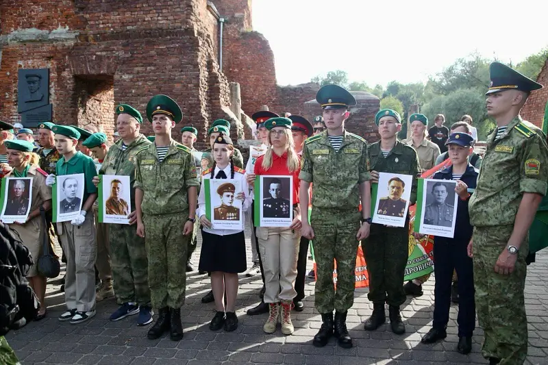 Акция «Боевой расчет» в Бресте