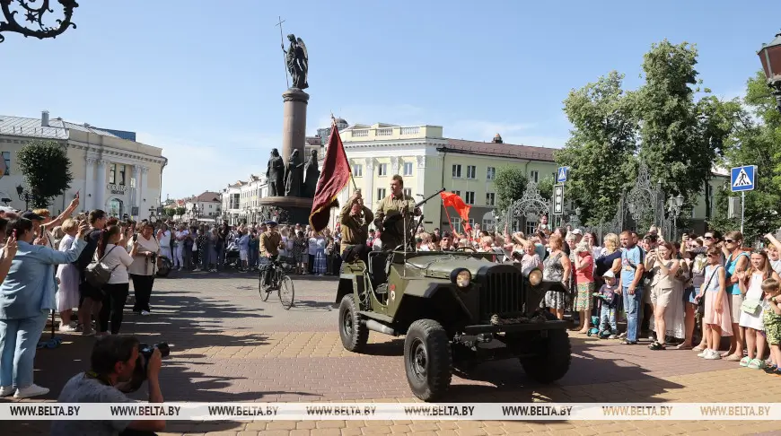 В Бресте 21 июня воссоздали атмосферу последнего мирного дня 1941-го