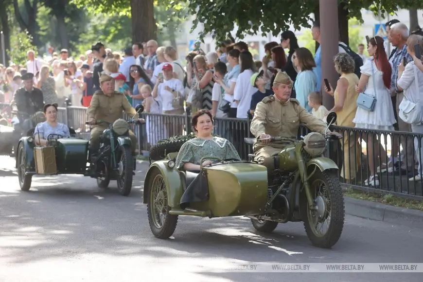 В Бресте 21 июня воссоздали атмосферу последнего мирного дня 1941-го