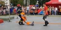 «Брестский рубеж»: сильнейшие пожарные-спасатели соревнуются на День города Бреста