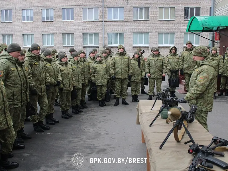 В Брестской пограничной группе начался новый учебный год