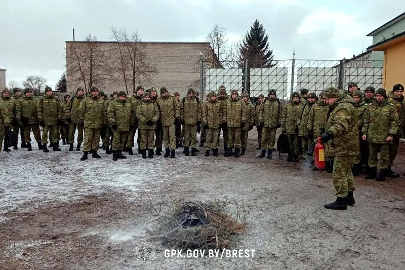 В Брестской пограничной группе начался новый учебный год