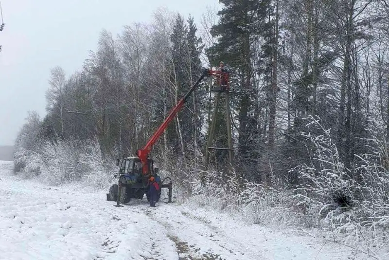 О последствиях непогоды в Беларуси рассказали энергетики