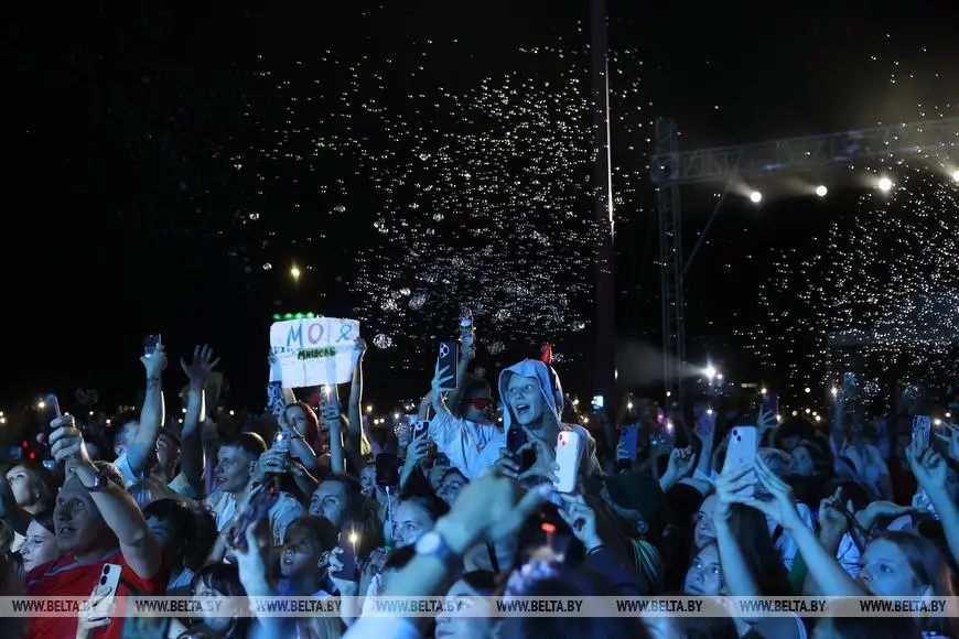 День города Бреста: праздничный концерт и яркий фейерверк