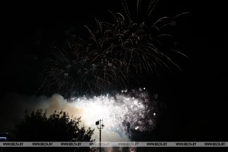 День города Бреста: праздничный концерт и яркий фейерверк