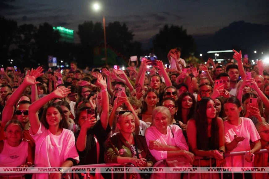 День города Бреста: праздничный концерт и яркий фейерверк