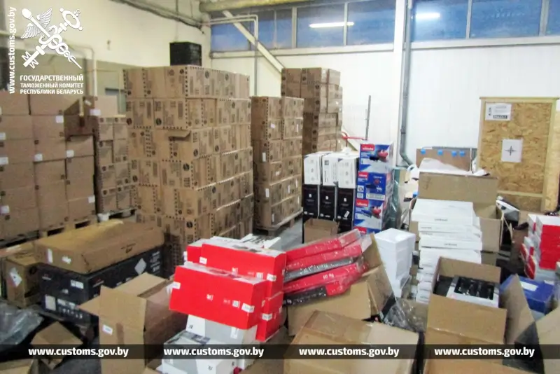 Партия хозтоваров при провозе через «Козловичи» «подешевела» впятеро