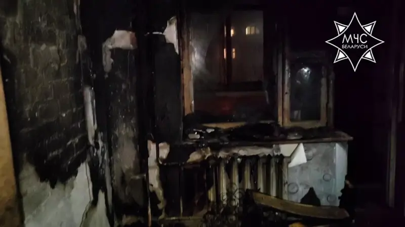 Пожар в Столине: горела квартира в пятиэтажке. Спасли восемь человек, десять жильцов дома пострадали