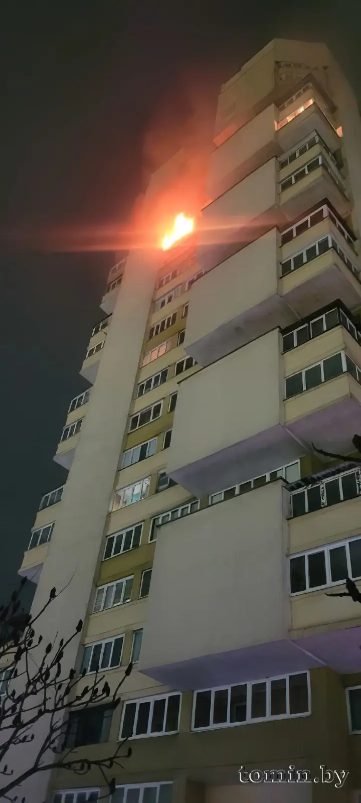 В Бресте горела квартира на 16 этаже дома на Московской: погиб человек, 17 жильцов эвакуировали