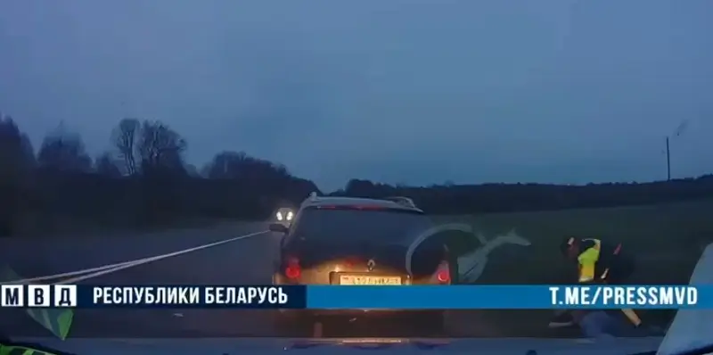 В Пружанах пьяного бесправника останавливали со стрельбой