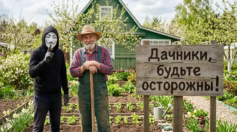 Дачники, будьте осторожны: новая схема мошенников к сезону! Дачники, будьте осторожны: новая схема мошенников к сезону!