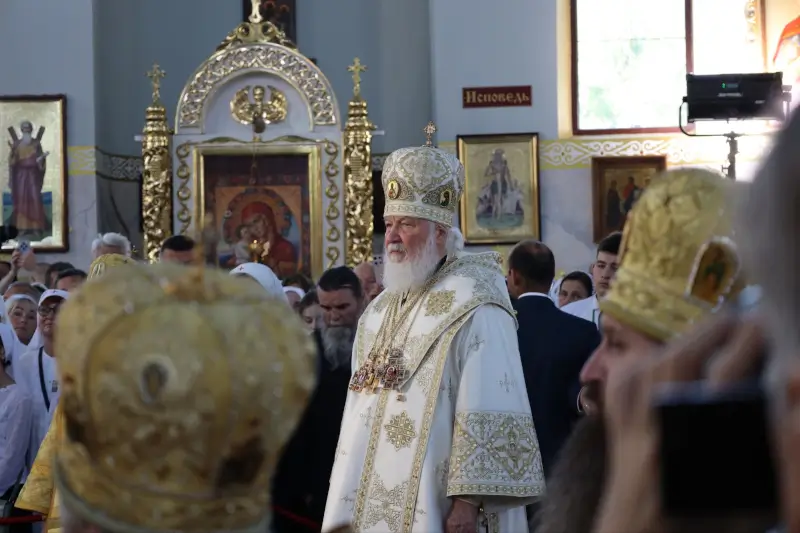 Патриарх Кирилл возглавил литургию в Бресте Патриарх Кирилл возглавил литургию в Бресте