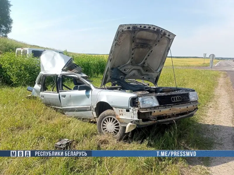 15-летняя девушка и 17-летний парень погибли в лобовом ДТП на Гродненщине