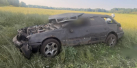 Ночное ДТП под Брестом: водитель погиб в опрокинувшемся «Ауди»