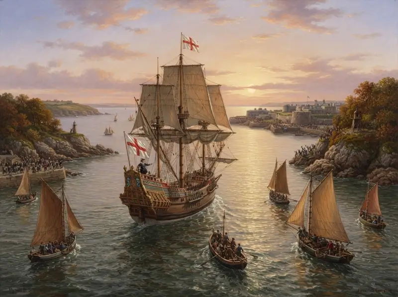 1580 год — завершение кругосветного плавания Фрэнсиса Дрейка 26 сентября 1580 года — завершение кругосветного плавания Фрэнсиса Дрейка
