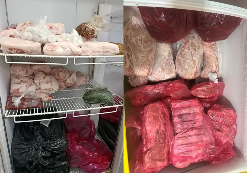 Мясо в мусорных мешках: в Кобринском районе закрыли заготовочный цех