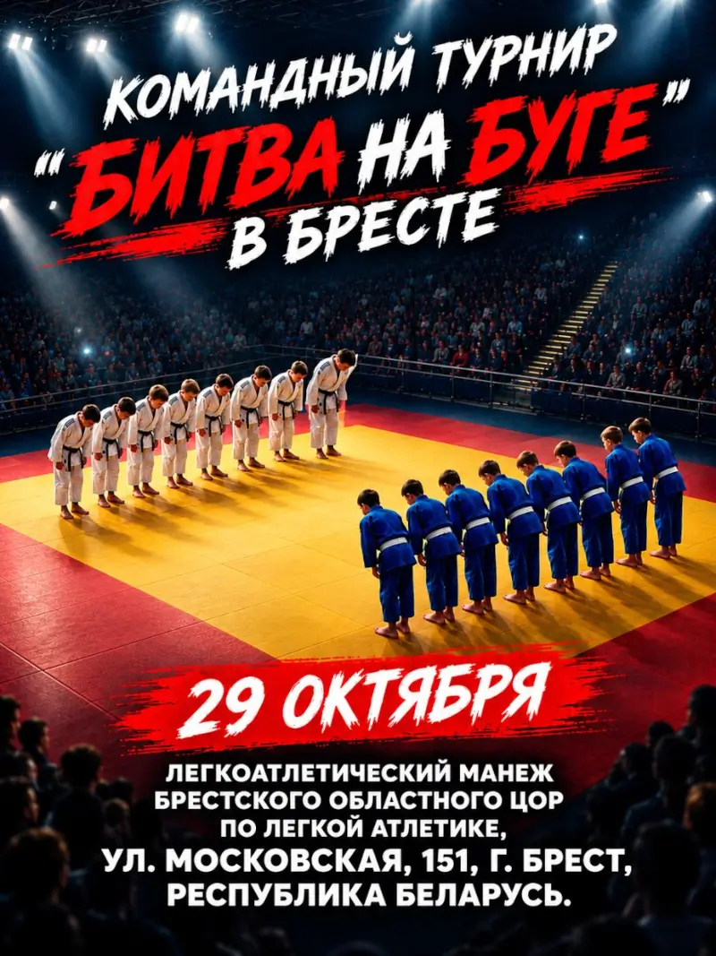 &laquo;Битва на Буге&raquo;: юные дзюдоисты соберутся на турнире в Бресте
