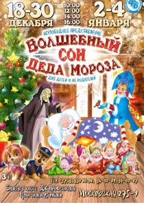 «Волшебный сон Деда Мороза»: новогоднее представление в ДК профсоюзов Бреста