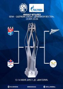Финал четырех гандбольной SEHA &ndash; Gazprom League (дивизион Восток) в Бресте: программа турнира