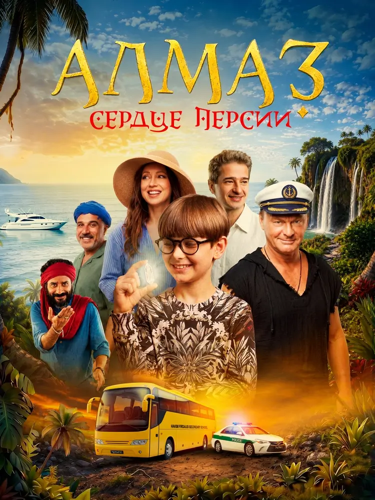 Комедия "Алмаз «Сердце Персии»": охота за древним артефактом Комедия "Алмаз «Сердце Персии»": охота за древним артефактом