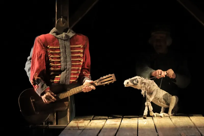 Спектакль Брестского театра кукол «Холстомер (История лошади)»