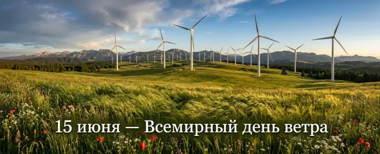 15 июня - Всемирный день ветра