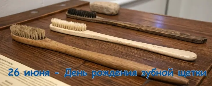 26 июня - день рождения зубной щетки