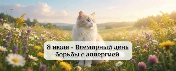 8 июля - Всемирный день борьбы с аллергией