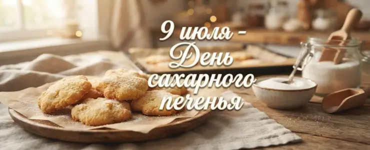 9 июля - День сахарного печенья