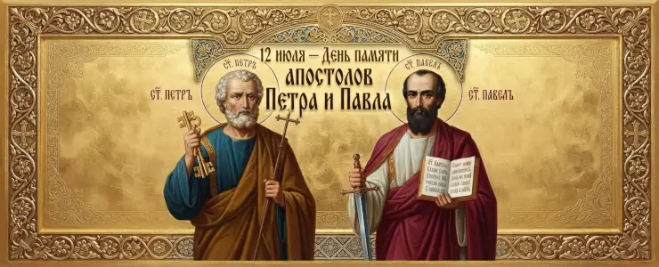 12 июля - День памяти апостолов Петра и Павла