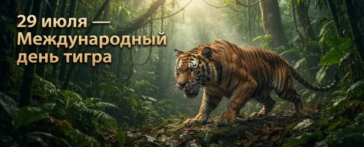 29 июля - Международный день тигра