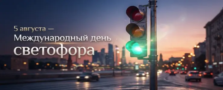 5 августа - Международный день светофора