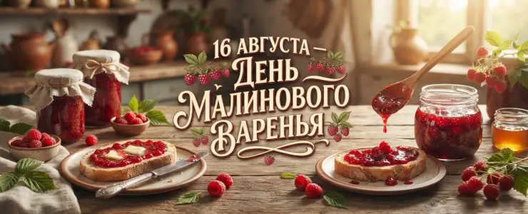16 августа - День малинового варенья