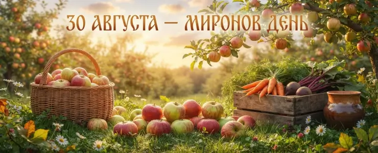 30 августа - Миронов день
